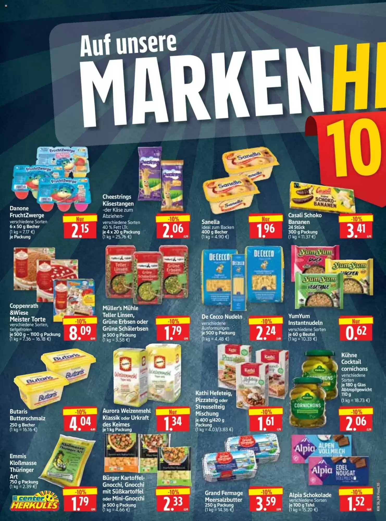 Edeka Herkules Prospekt (ab 31.08.2026) zum Blättern - Seite 10