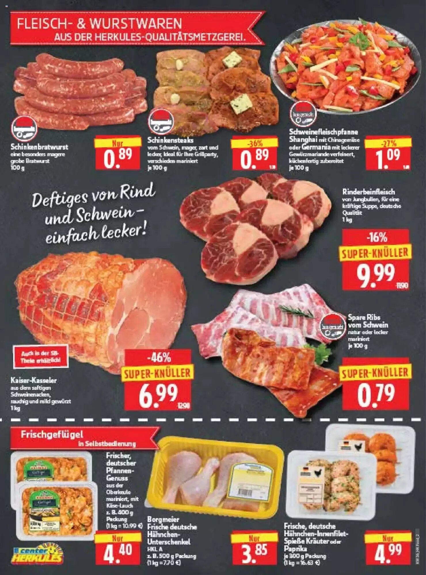 Edeka Herkules Prospekt (ab 31.08.2026) zum Blättern - Seite 2