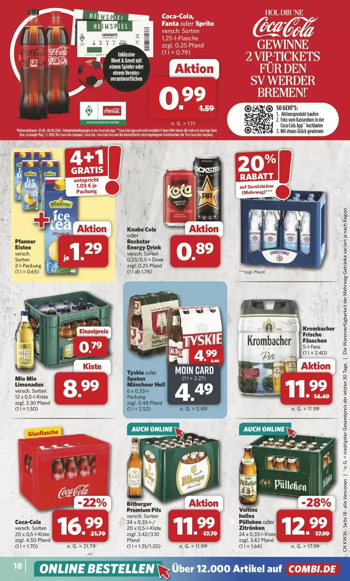 Combi Prospekt (ab 31.08.2026) zum Blättern - Seite 18