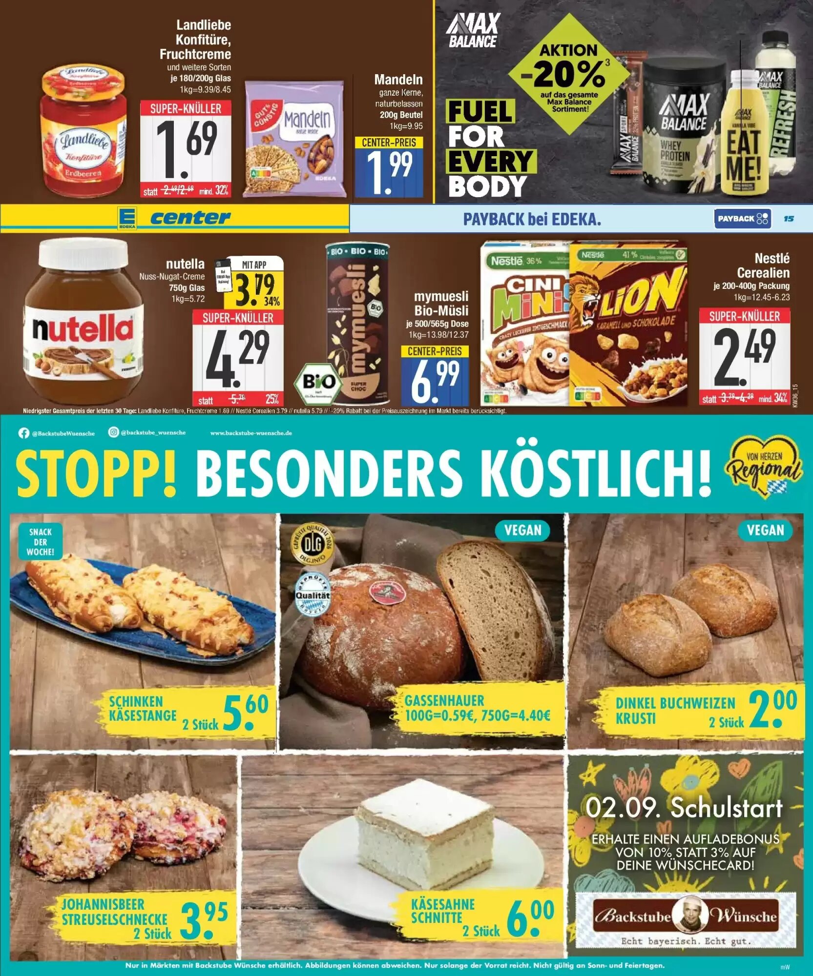 Edeka Prospekt (ab 31.08.2026) zum Blättern - Seite 15