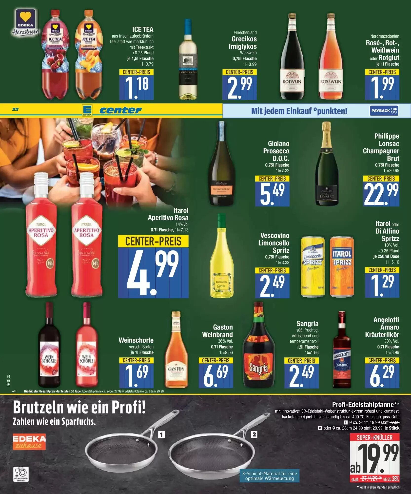 Edeka Prospekt (ab 31.08.2026) zum Blättern - Seite 22
