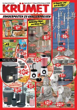 Krümet Sonderposten Prospekt (ab 31.08.2026) zum Blättern