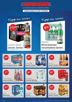 Sagasser Prospekt (ab 31.08.2026) zum Blättern