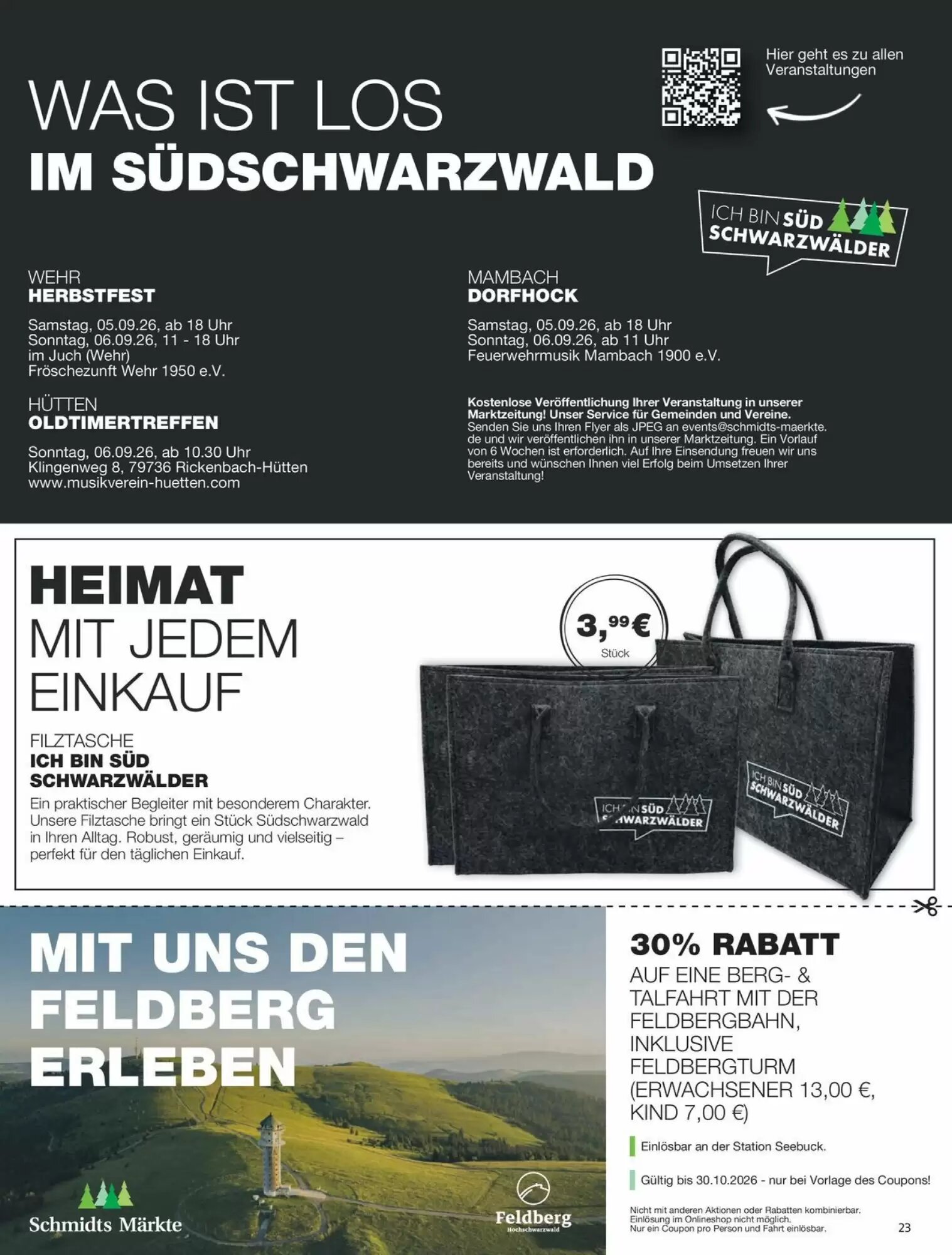 Schmidt's Märkte Prospekt (ab 31.08.2026) zum Blättern - Seite 23