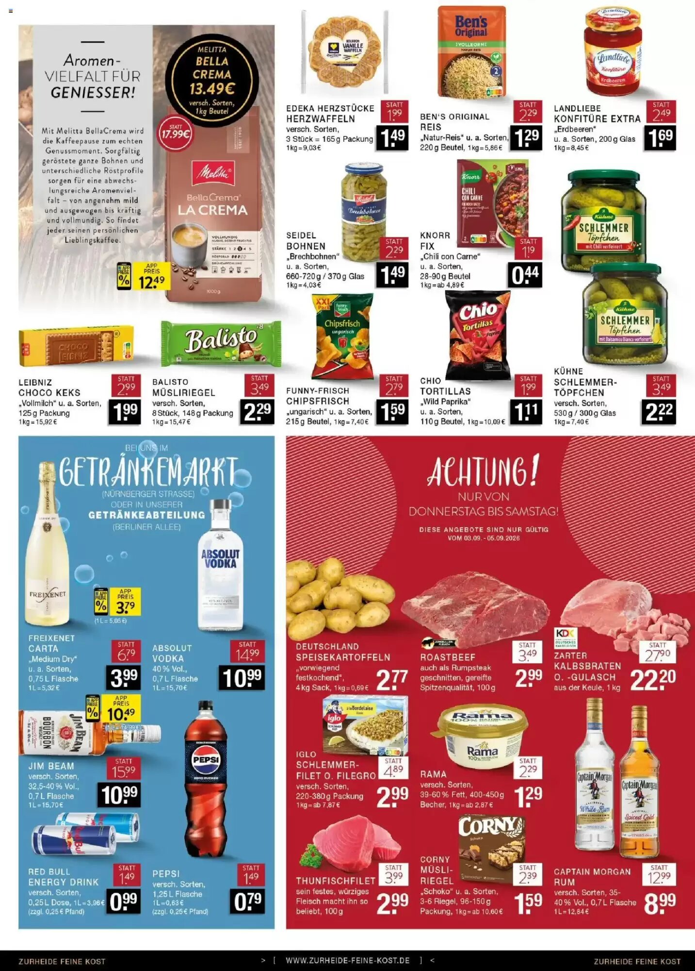 Edeka Zurheide Prospekt (ab 31.08.2026) zum Blättern - Seite 8