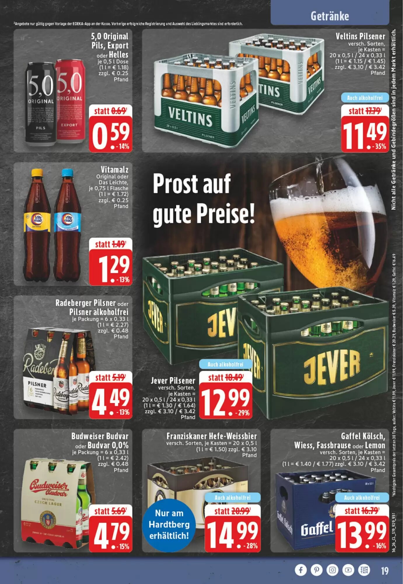 EDEKA Vogl Prospekt (ab 31.08.2026) zum Blättern - Seite 19