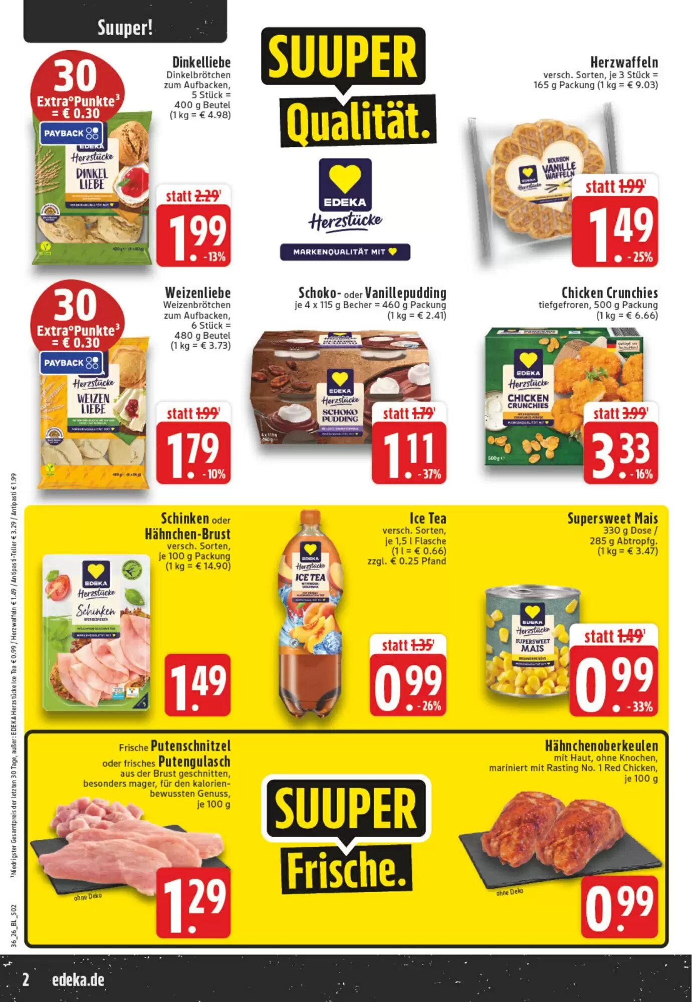 EDEKA Vogl Prospekt (ab 31.08.2026) zum Blättern - Seite 2