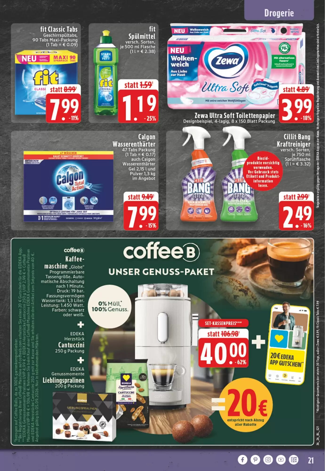EDEKA Vogl Prospekt (ab 31.08.2026) zum Blättern - Seite 21
