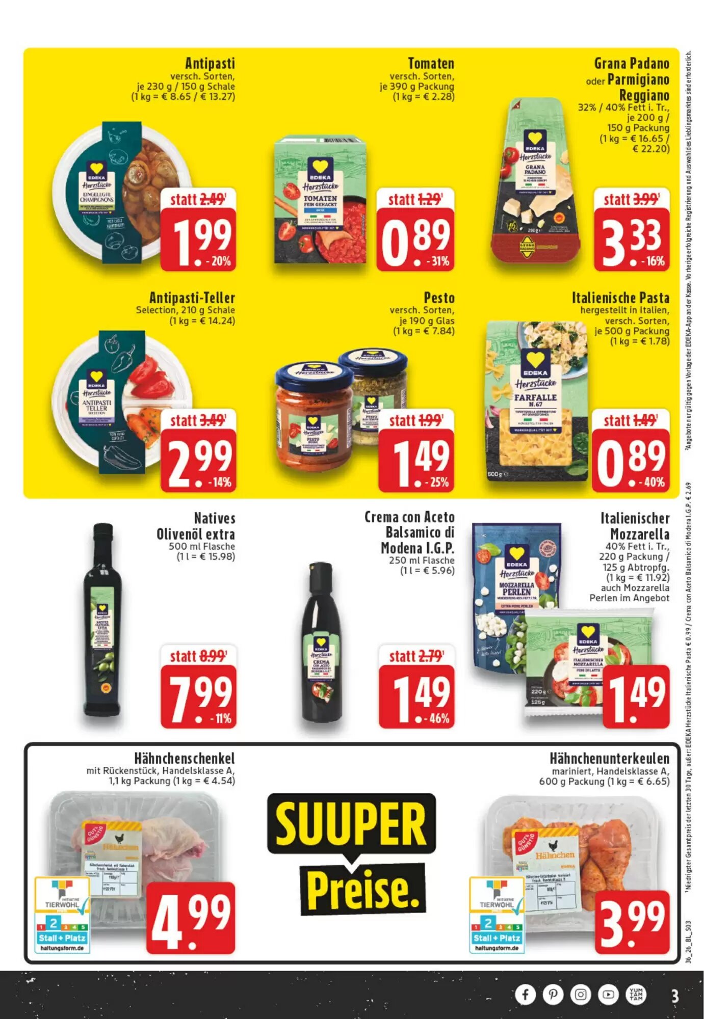 EDEKA Vogl Prospekt (ab 31.08.2026) zum Blättern - Seite 3