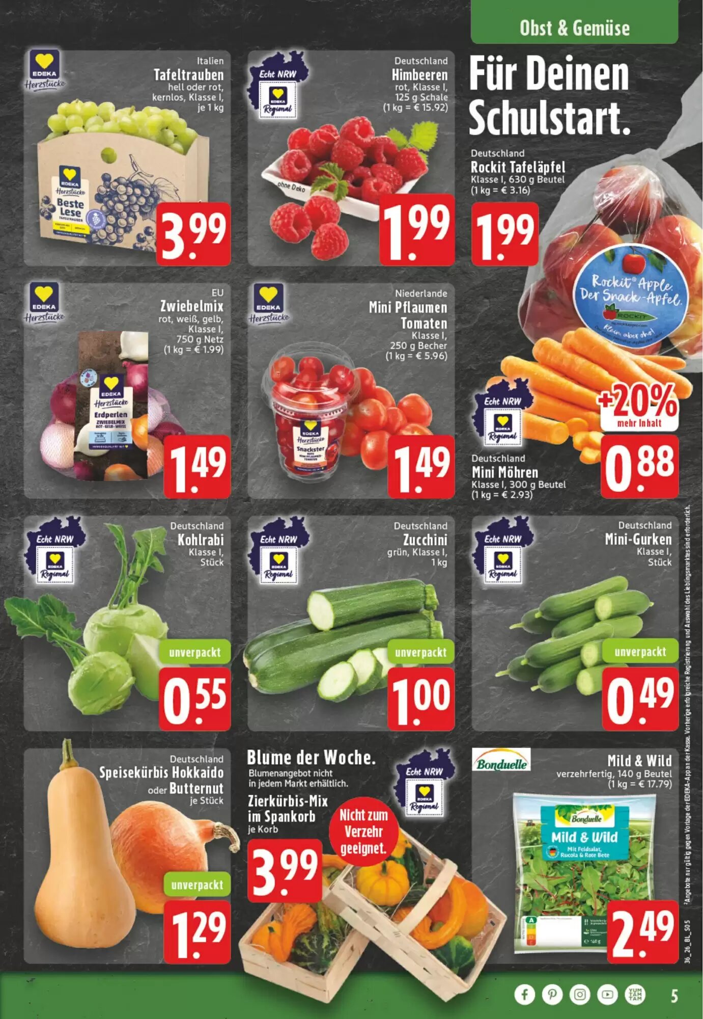 EDEKA Vogl Prospekt (ab 31.08.2026) zum Blättern - Seite 5