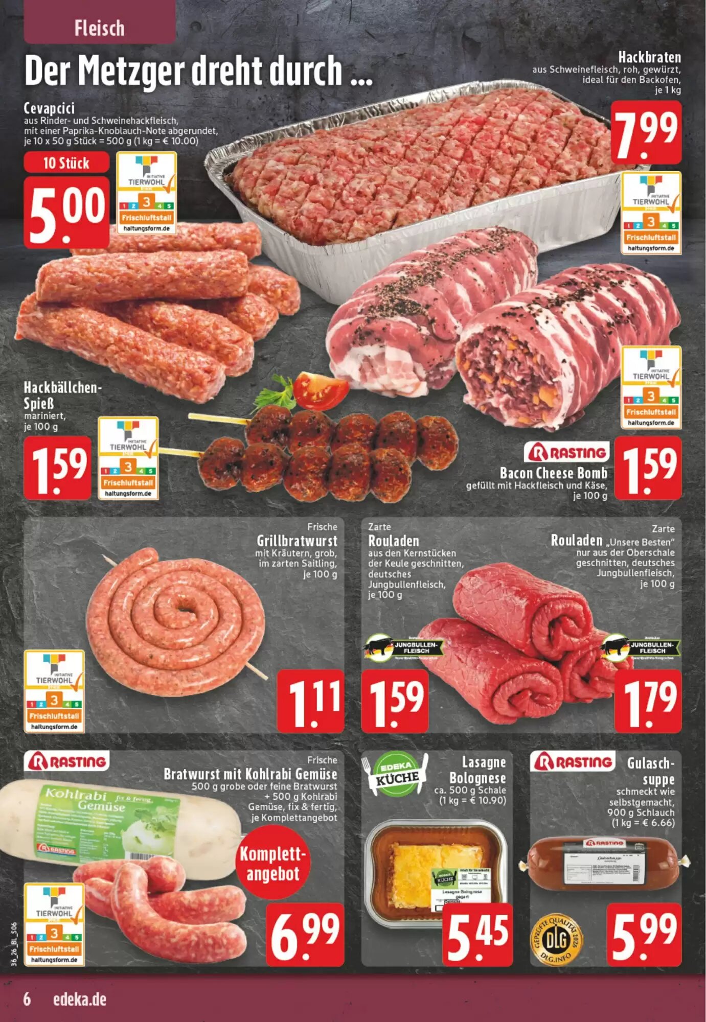 EDEKA Vogl Prospekt (ab 31.08.2026) zum Blättern - Seite 6