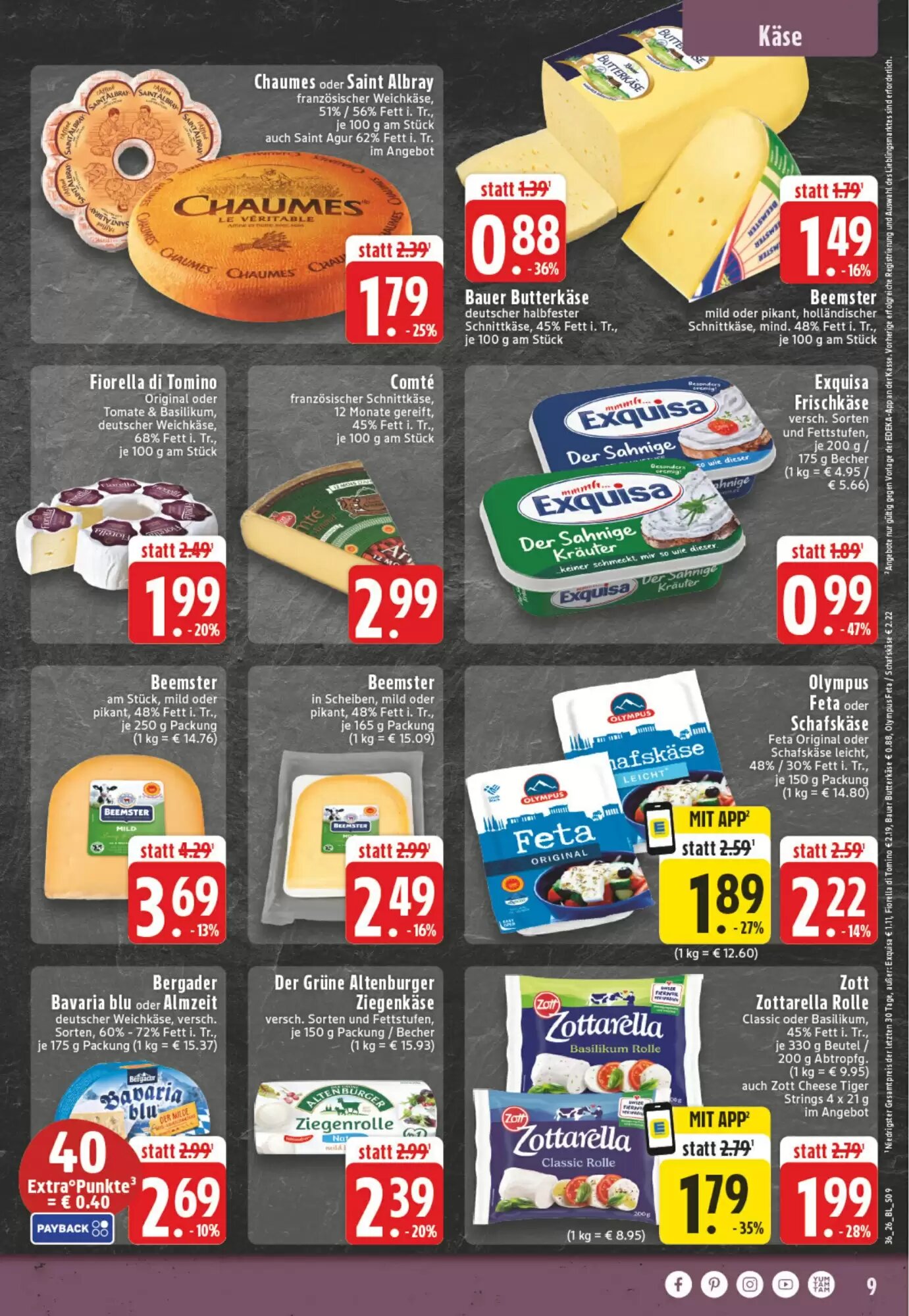 EDEKA Vogl Prospekt (ab 31.08.2026) zum Blättern - Seite 9