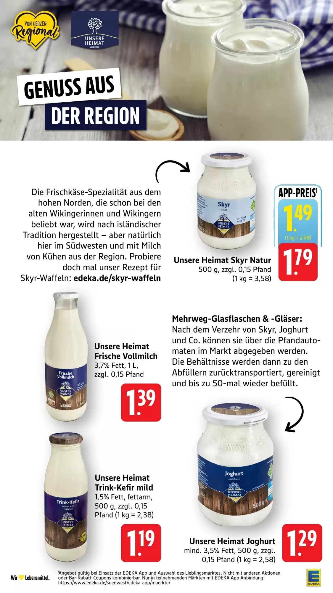 Edeka Stenger Prospekt (ab 31.08.2026) zum Blättern - Seite 22