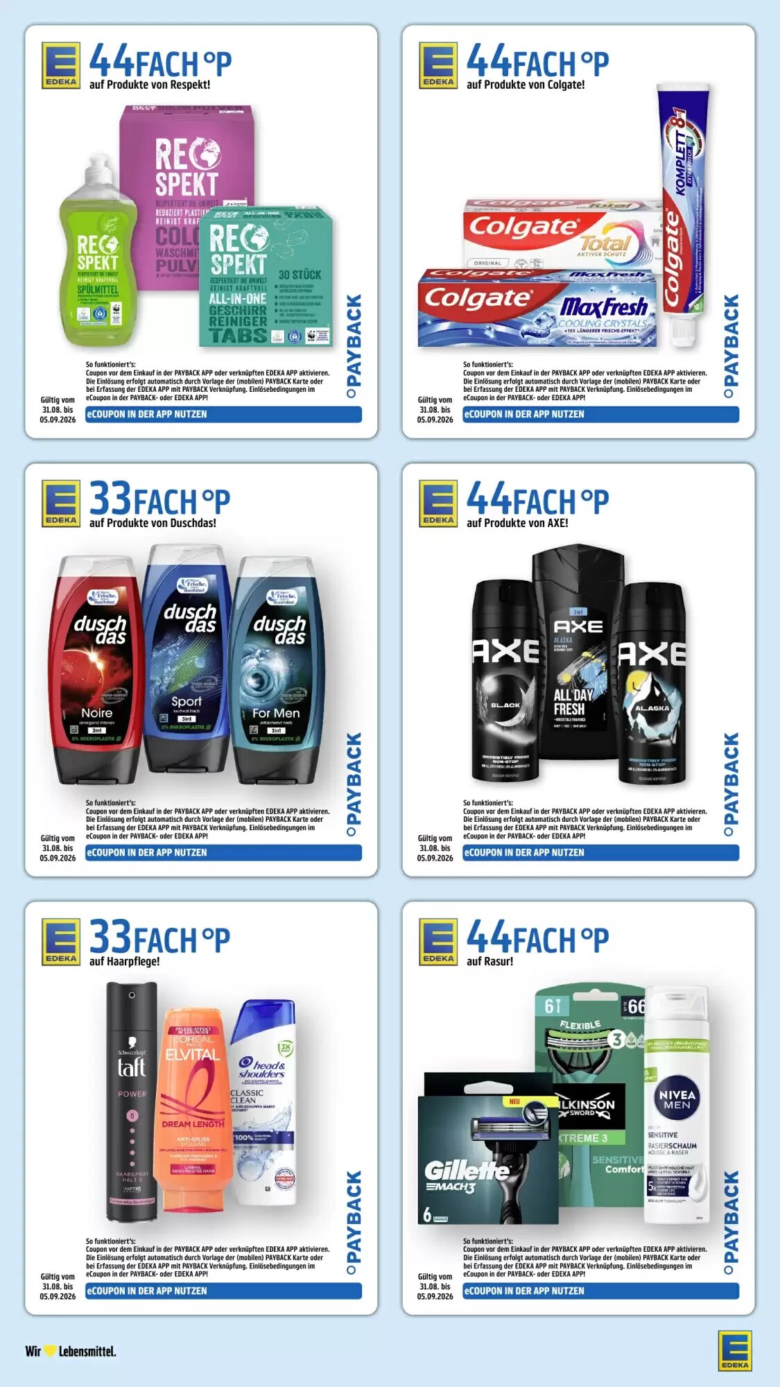 Edeka Stenger Prospekt (ab 31.08.2026) zum Blättern - Seite 40