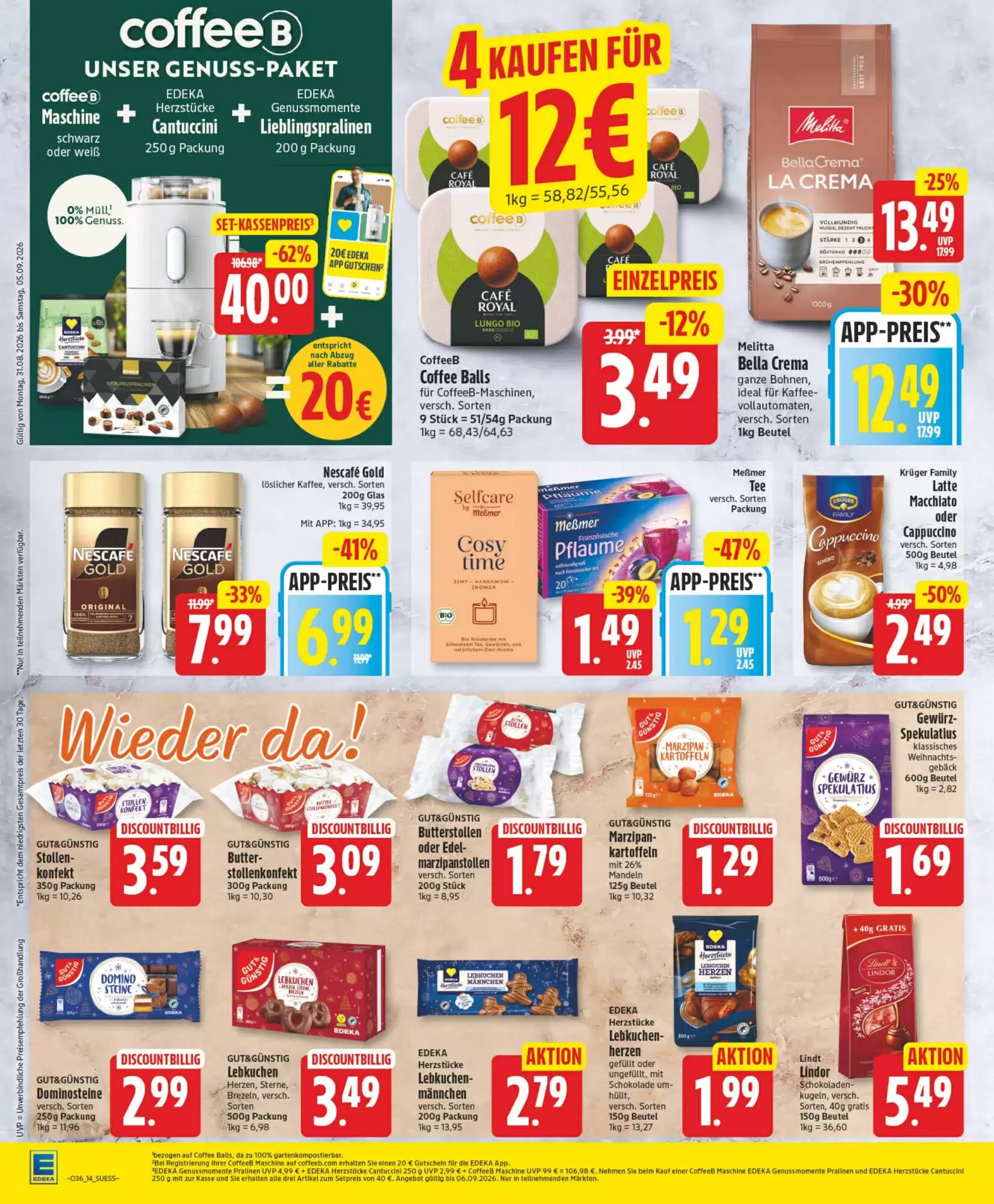 Edeka Aktiv Markt Prospekt (ab 31.08.2026) zum Blättern - Seite 16