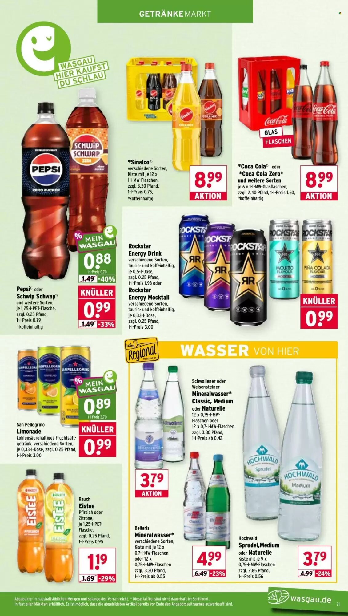 Wasgau Prospekt (ab 31.08.2026) zum Blättern - Seite 21