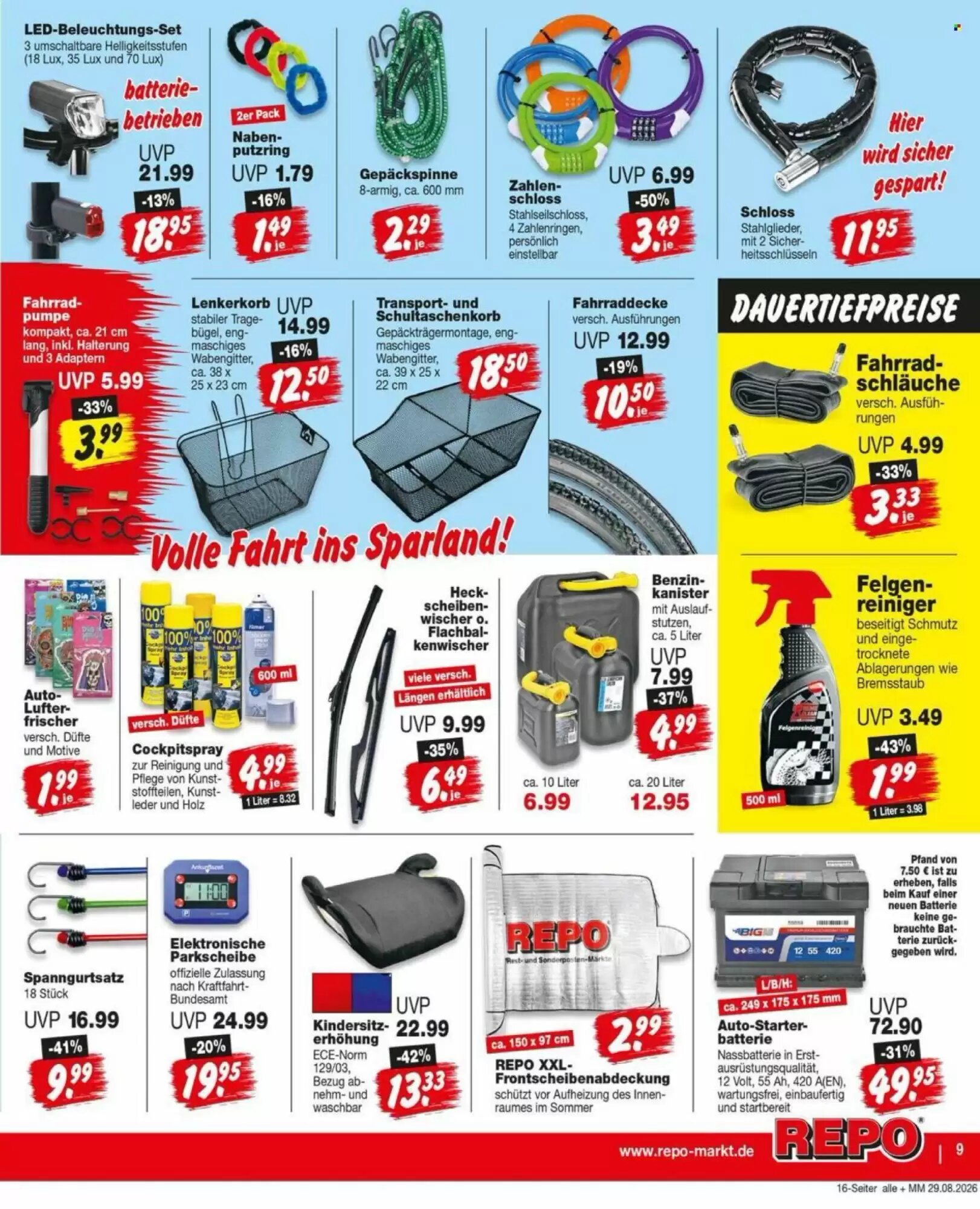 Repo Markt Prospekt (ab 31.08.2026) zum Blättern - Seite 9