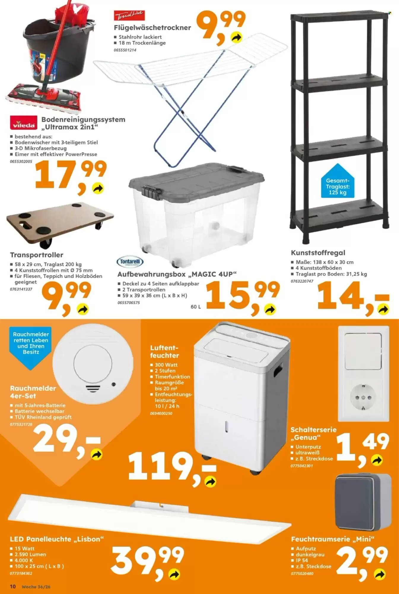 Globus Baumarkt Prospekt (ab 31.08.2026) zum Blättern - Seite 10