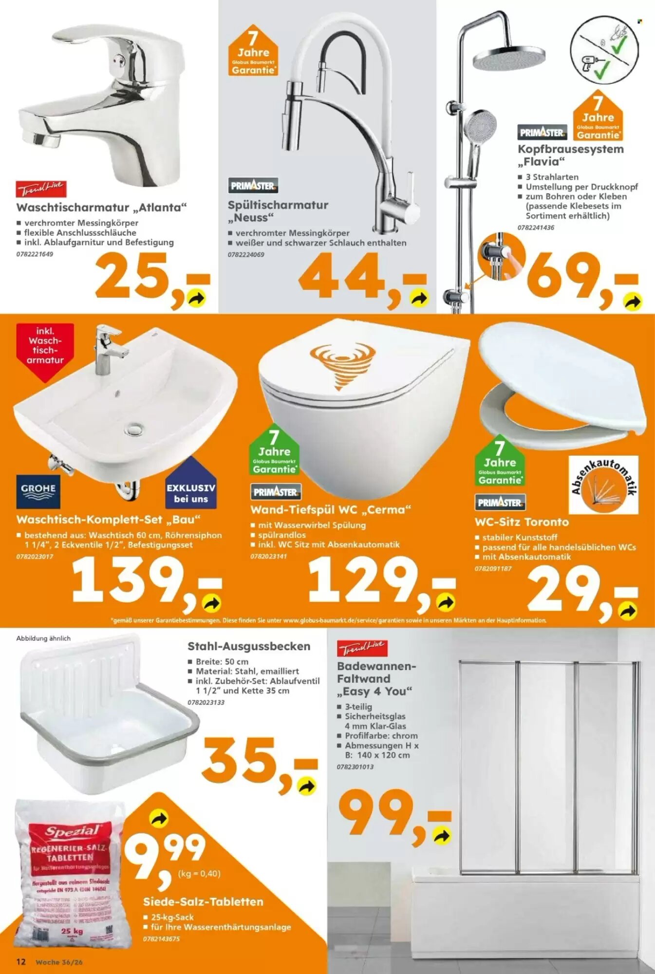 Globus Baumarkt Prospekt (ab 31.08.2026) zum Blättern - Seite 12