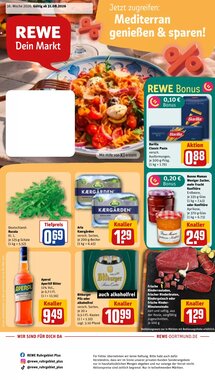 REWE Center Prospekt (ab 31.08.2026) zum Blättern