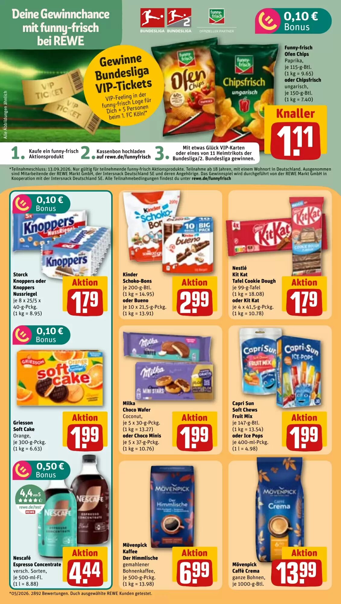REWE Center Prospekt (ab 31.08.2026) zum Blättern - Seite 25