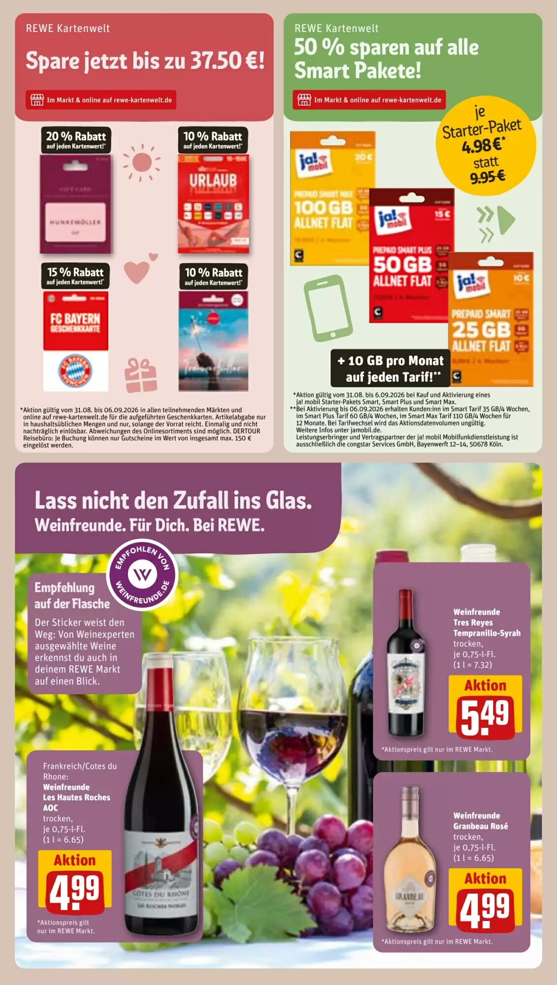 REWE Center Prospekt (ab 31.08.2026) zum Blättern - Seite 28