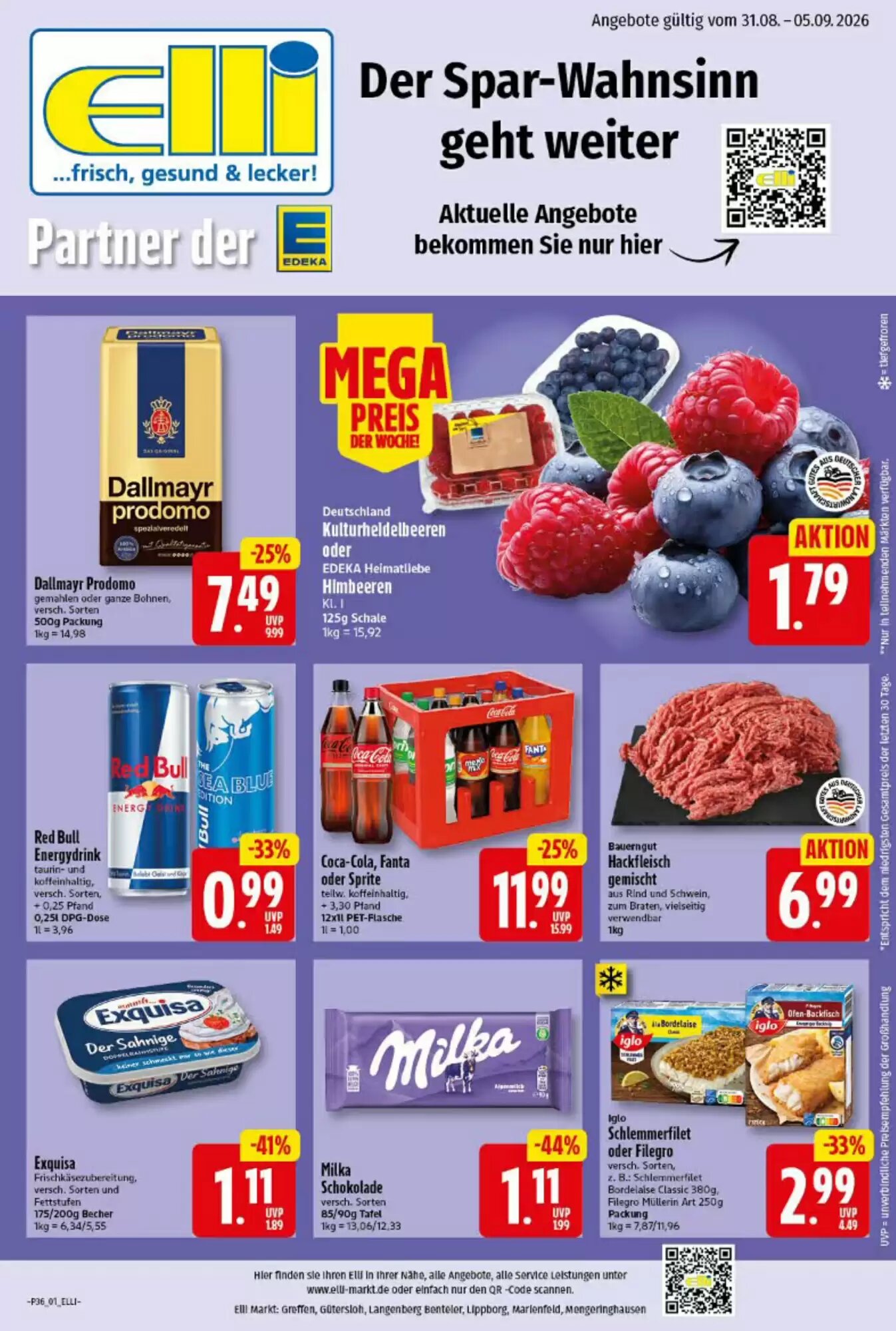 Elli Markt Prospekt (ab 31.08.2026) zum Blättern - Seite 1