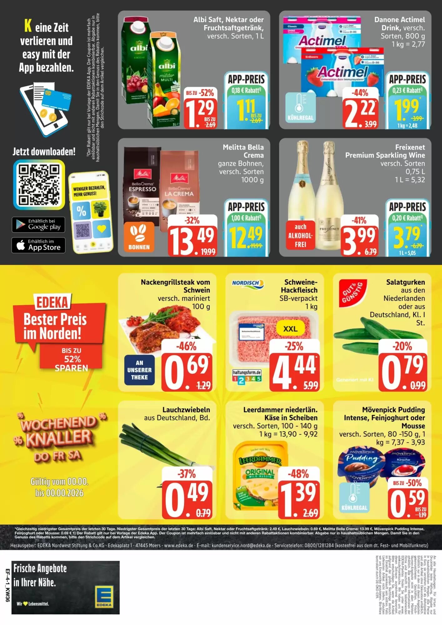 Edeka Frischemarkt Prospekt (ab 31.08.2026) zum Blättern - Seite 4