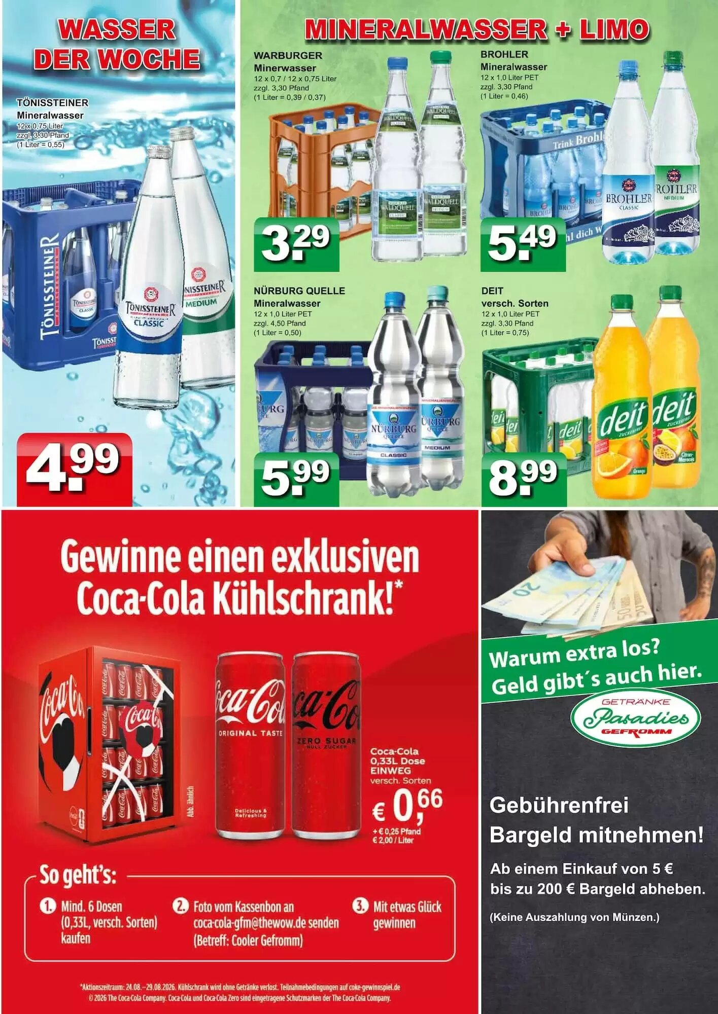 Getränkeparadies Gefromm Prospekt (ab 31.08.2026) zum Blättern - Seite 3