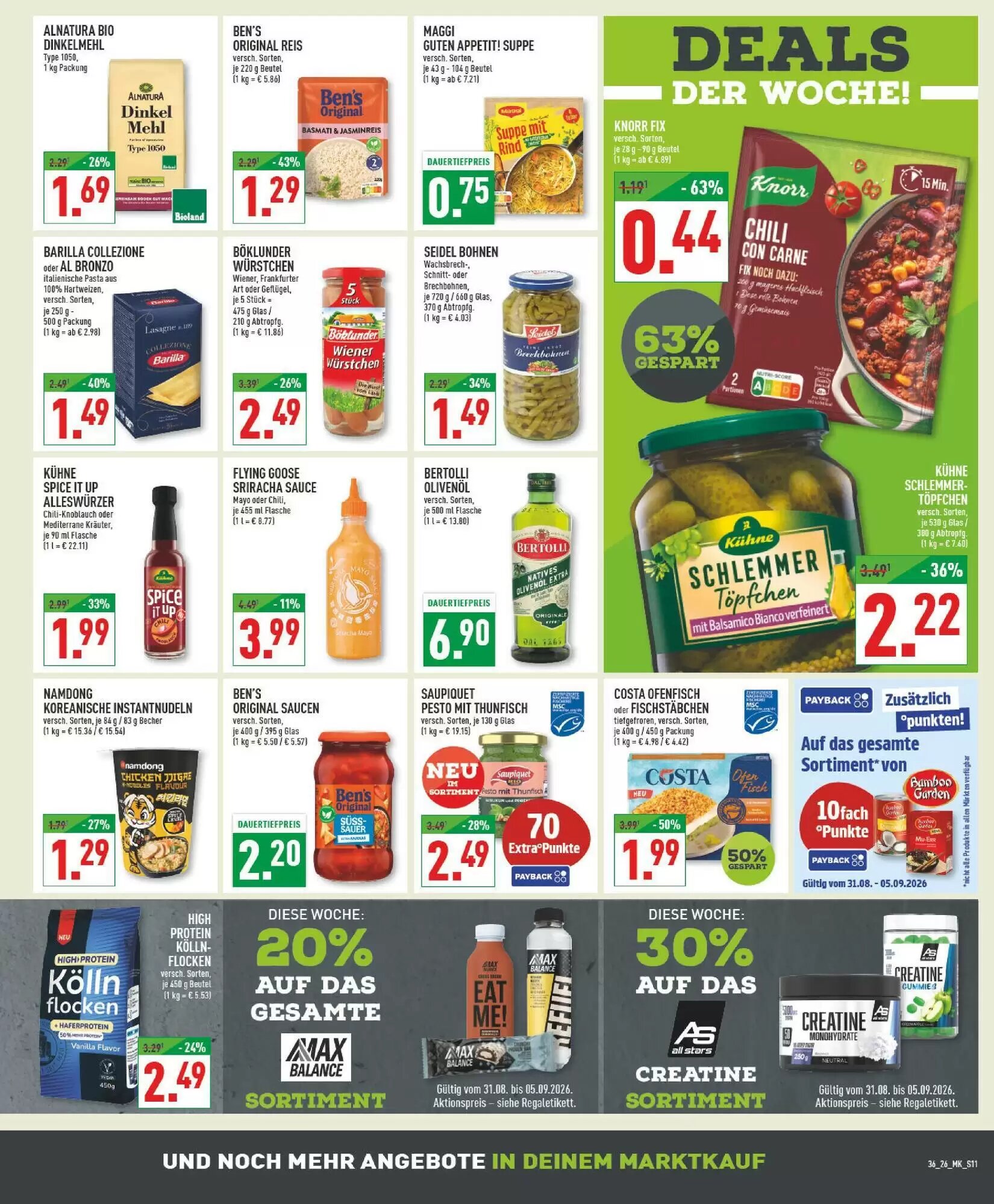 Marktkauf Prospekt (ab 31.08.2026) zum Blättern - Seite 15