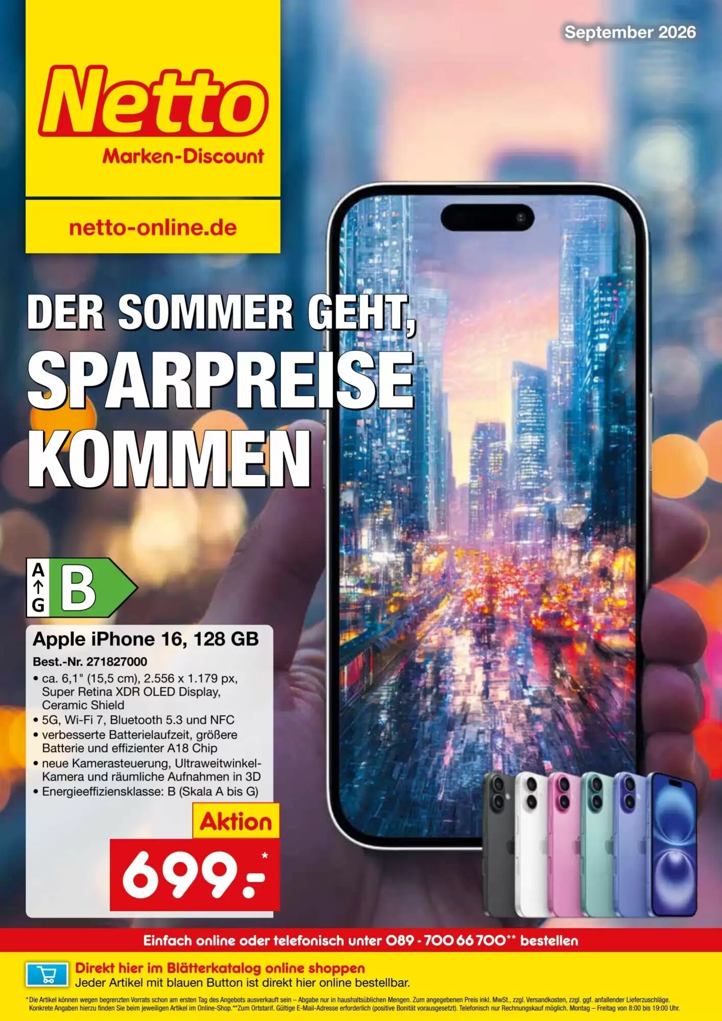 Netto Marken-Discount Prospekt (ab 01.09.2026) zum Blättern - Seite 1