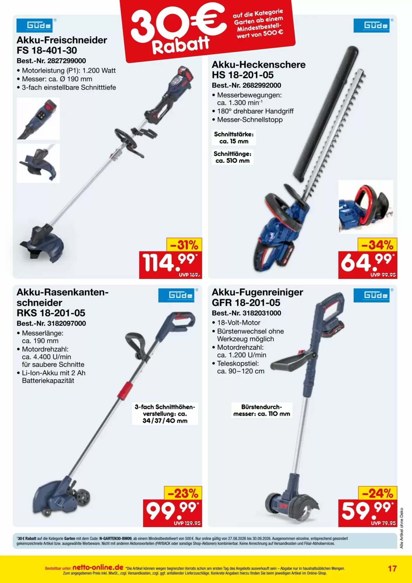 Netto Marken-Discount Prospekt (ab 01.09.2026) zum Blättern - Seite 17