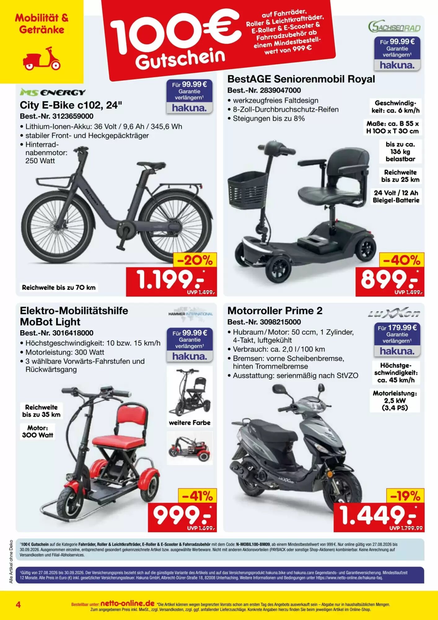 Netto Marken-Discount Prospekt (ab 01.09.2026) zum Blättern - Seite 4