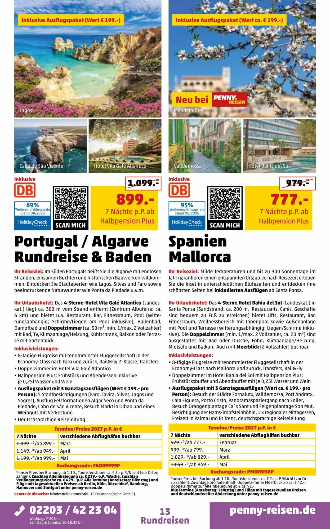Penny Reisen Prospekt (ab 01.09.2026) zum Blättern - Seite 13