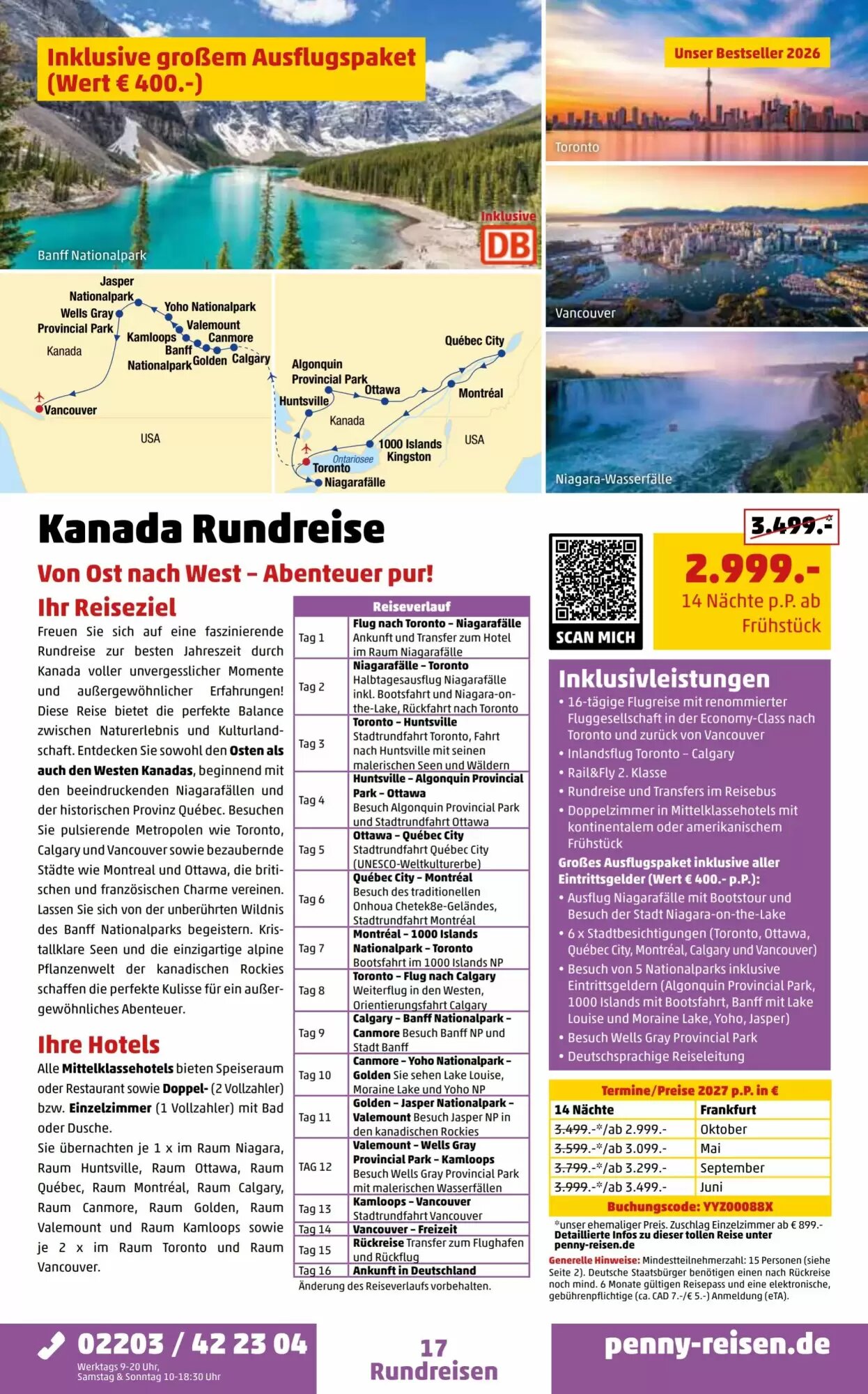 Penny Reisen Prospekt (ab 01.09.2026) zum Blättern - Seite 17