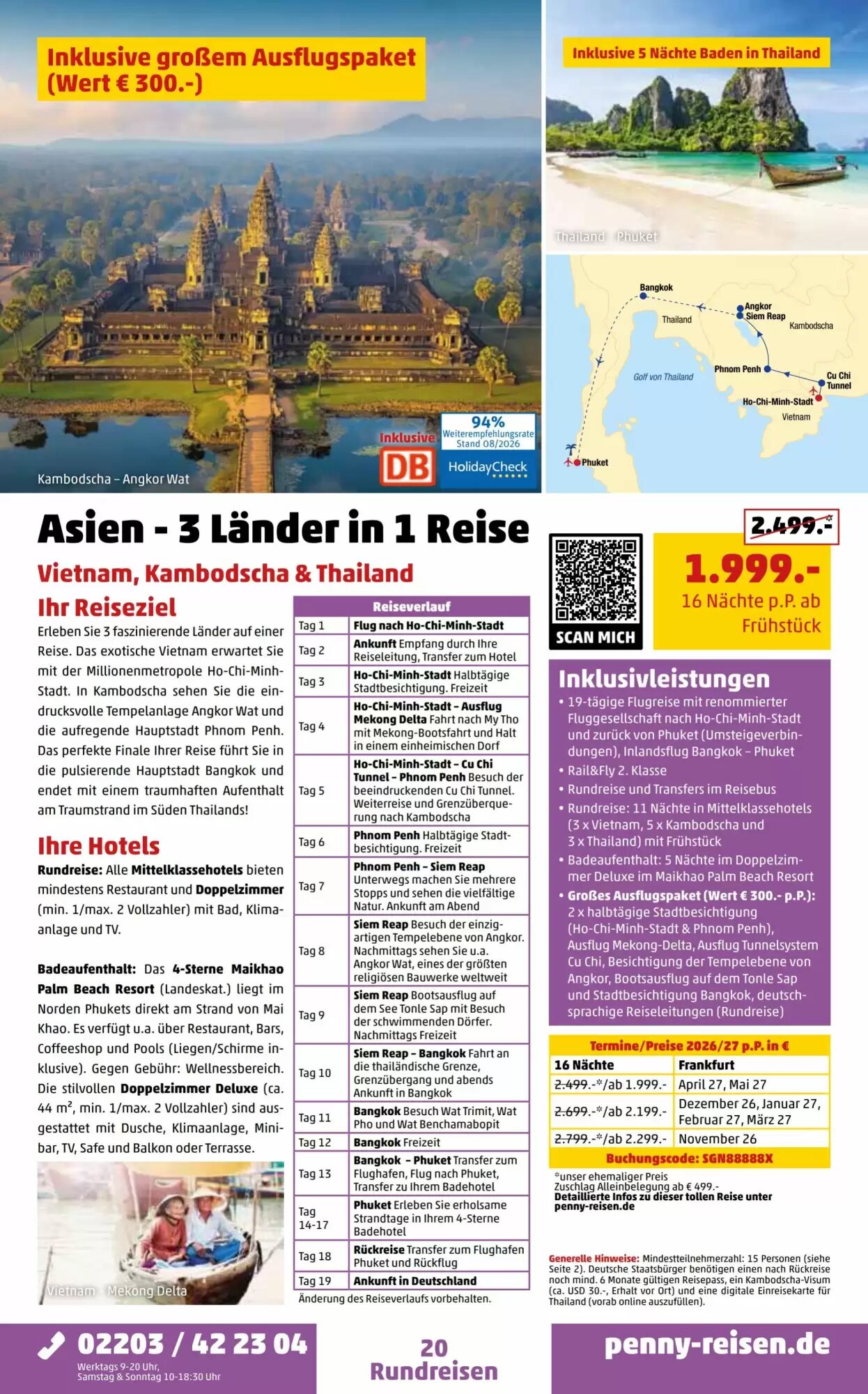 Penny Reisen Prospekt (ab 01.09.2026) zum Blättern - Seite 20