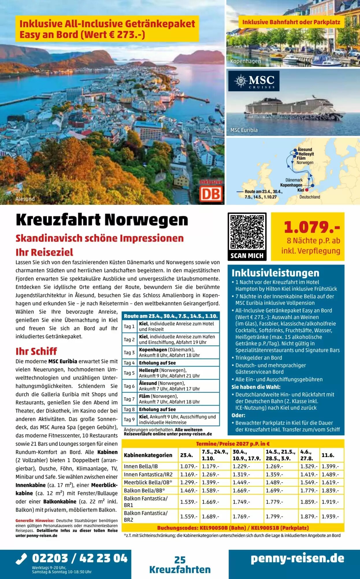 Penny Reisen Prospekt (ab 01.09.2026) zum Blättern - Seite 25
