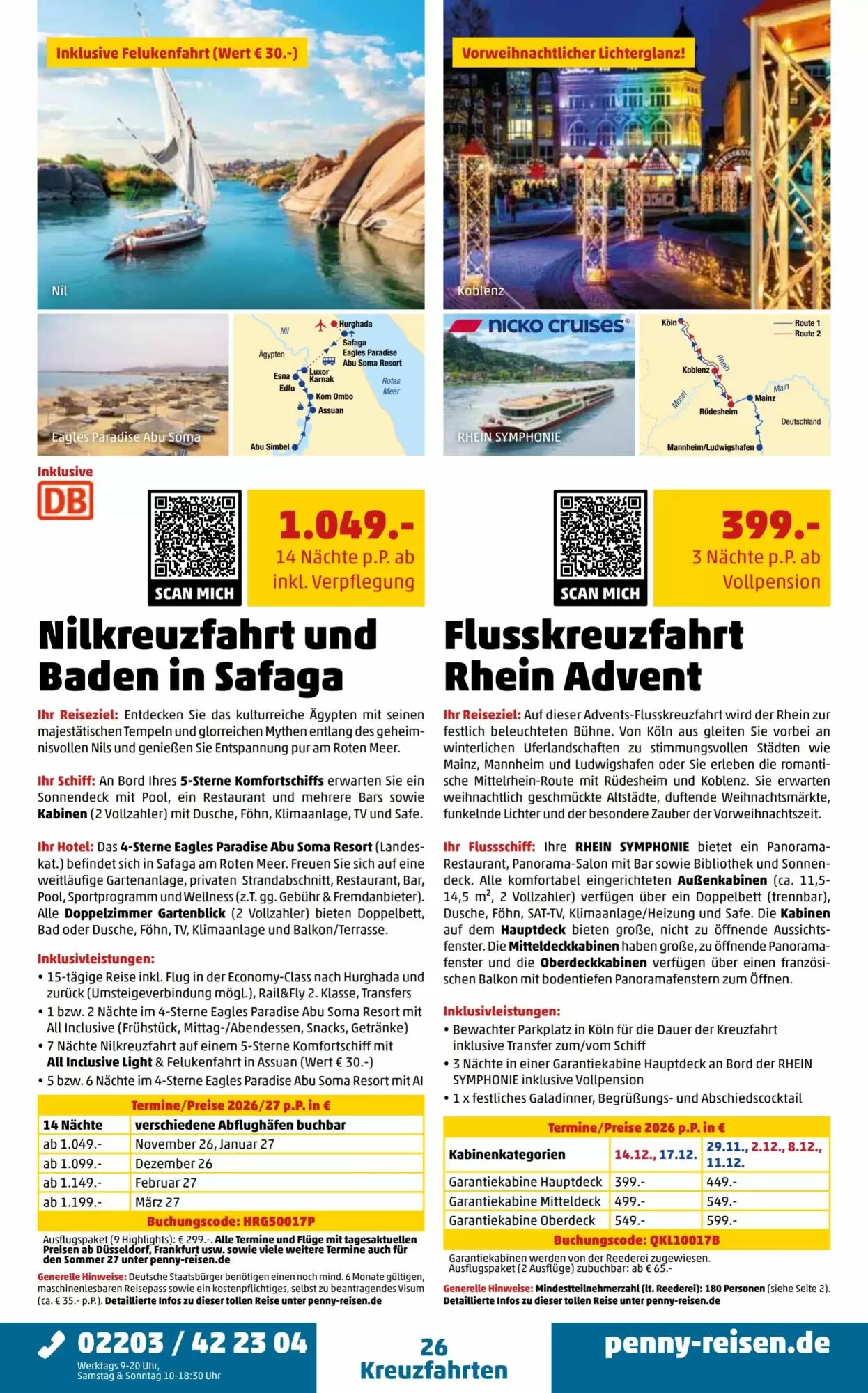 Penny Reisen Prospekt (ab 01.09.2026) zum Blättern - Seite 26