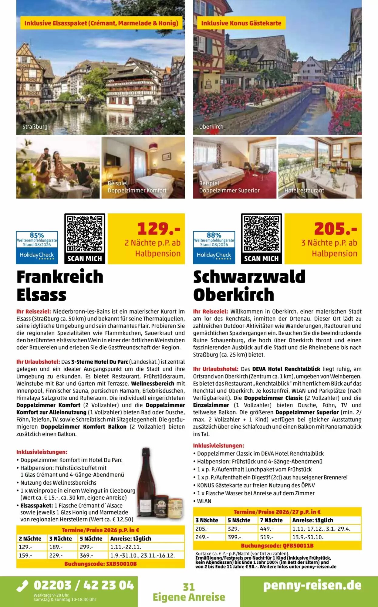 Penny Reisen Prospekt (ab 01.09.2026) zum Blättern - Seite 31