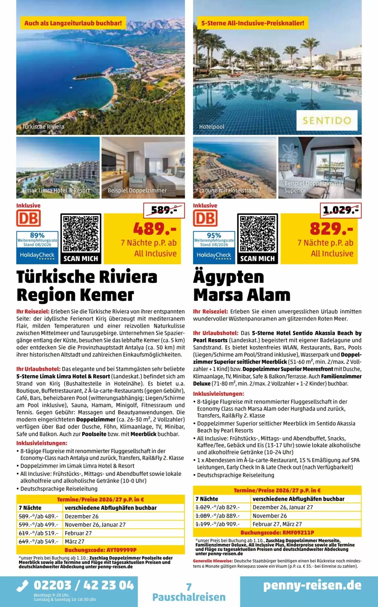 Penny Reisen Prospekt (ab 01.09.2026) zum Blättern - Seite 7