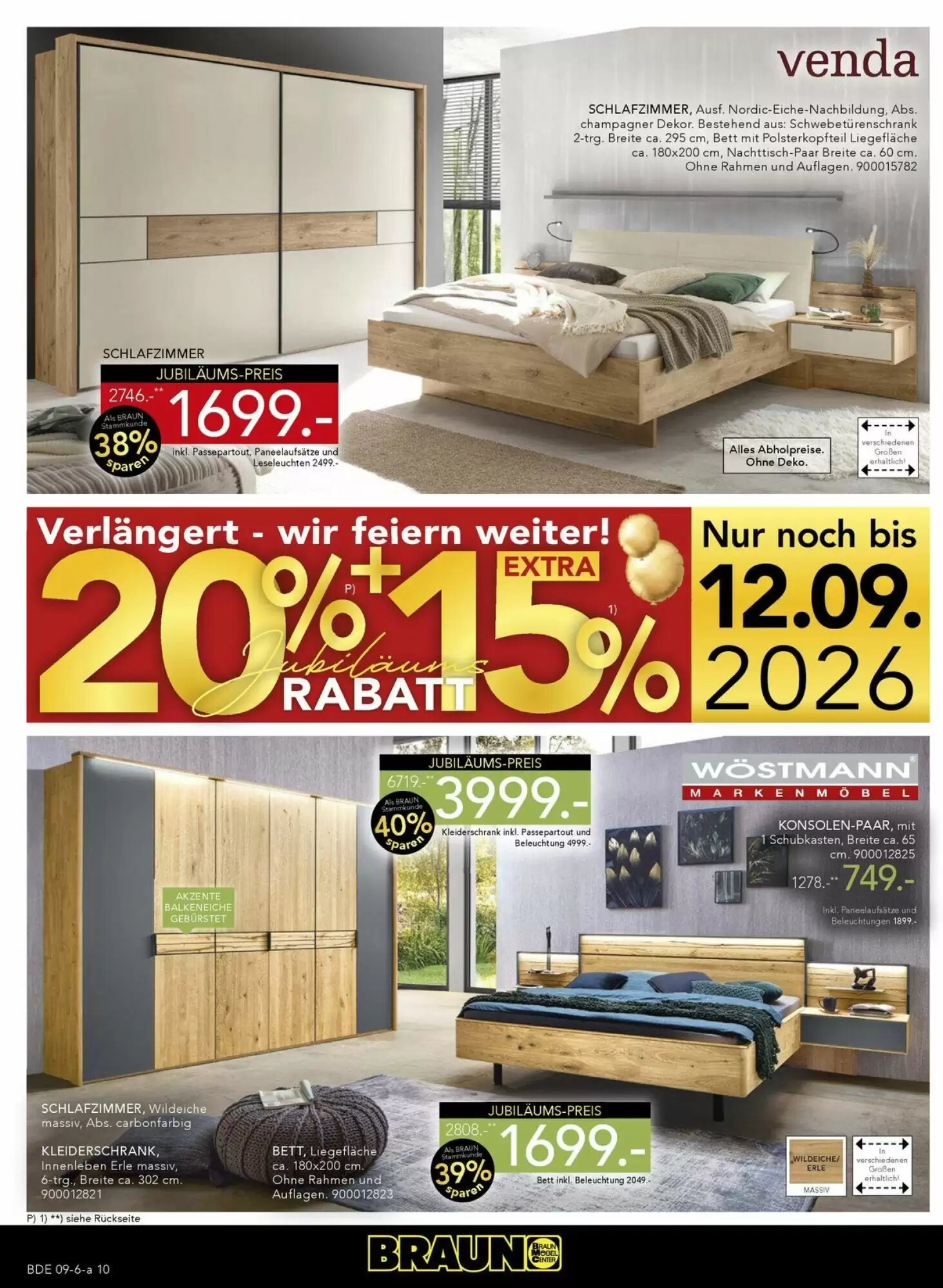 Möbel Braun Prospekt (ab 01.09.2026) zum Blättern - Seite 10