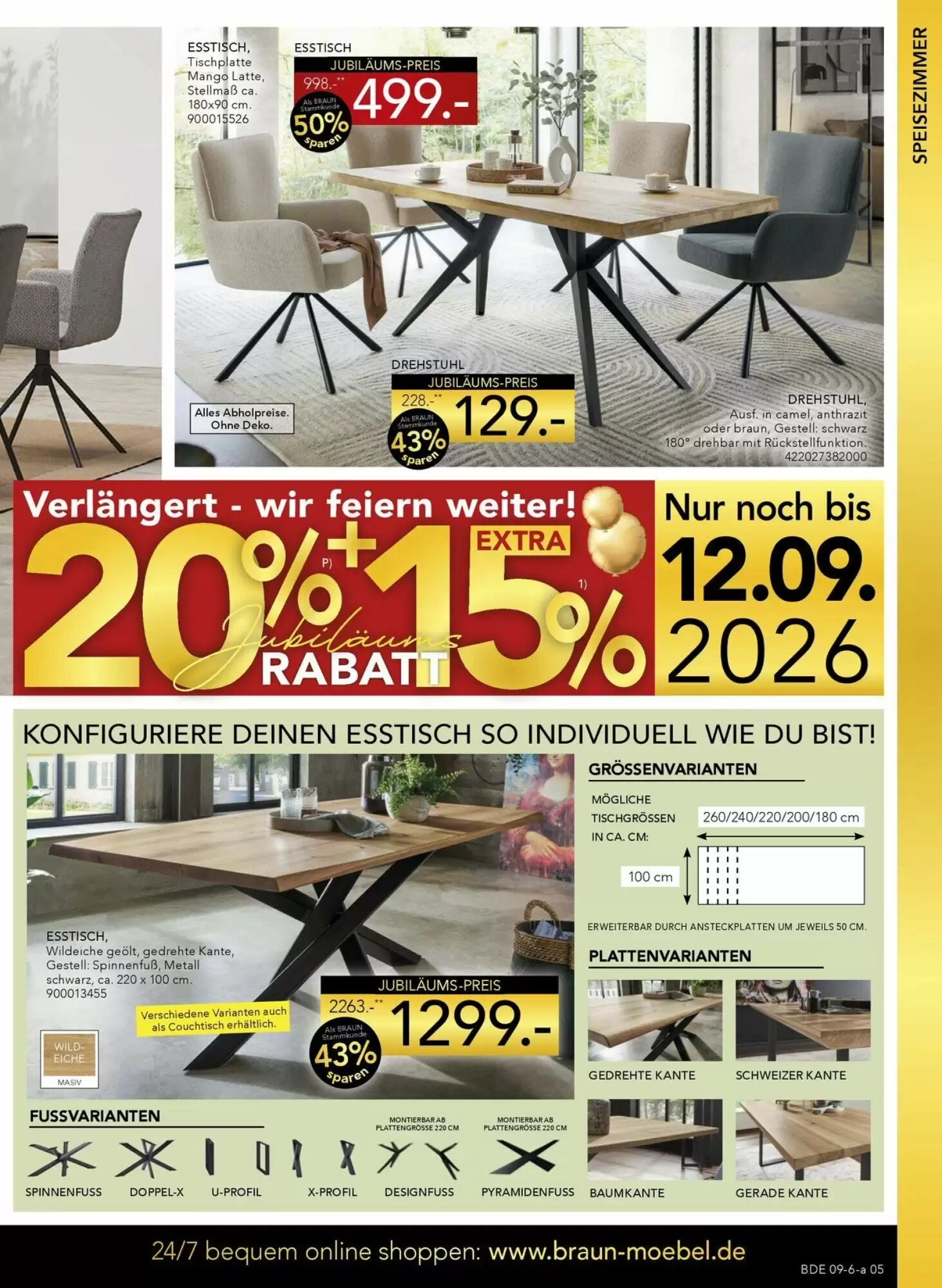 Möbel Braun Prospekt (ab 01.09.2026) zum Blättern - Seite 5