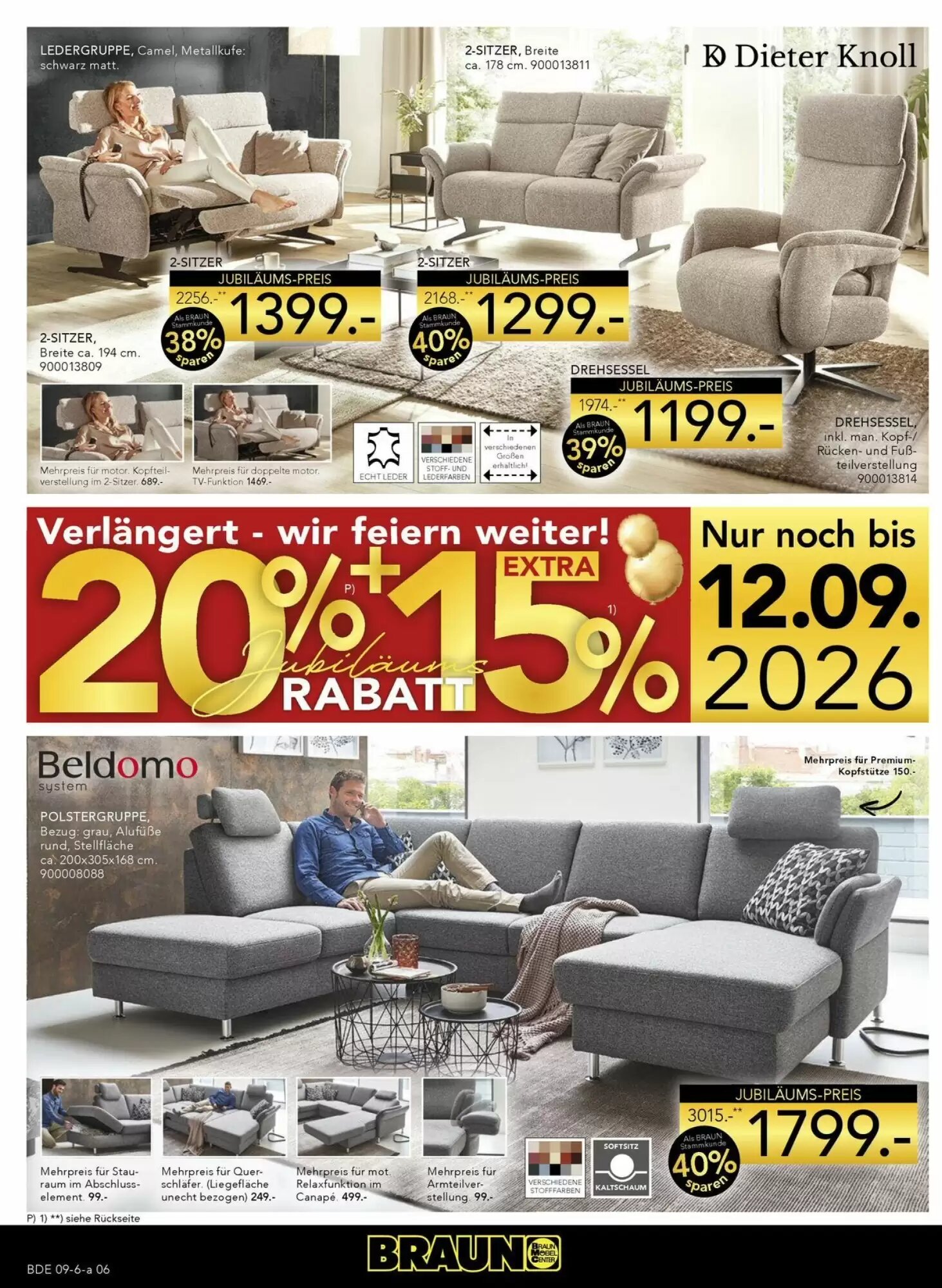 Möbel Braun Prospekt (ab 01.09.2026) zum Blättern - Seite 6