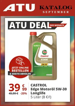 A.T.U. Prospekt (ab 01.09.2026) zum Blättern