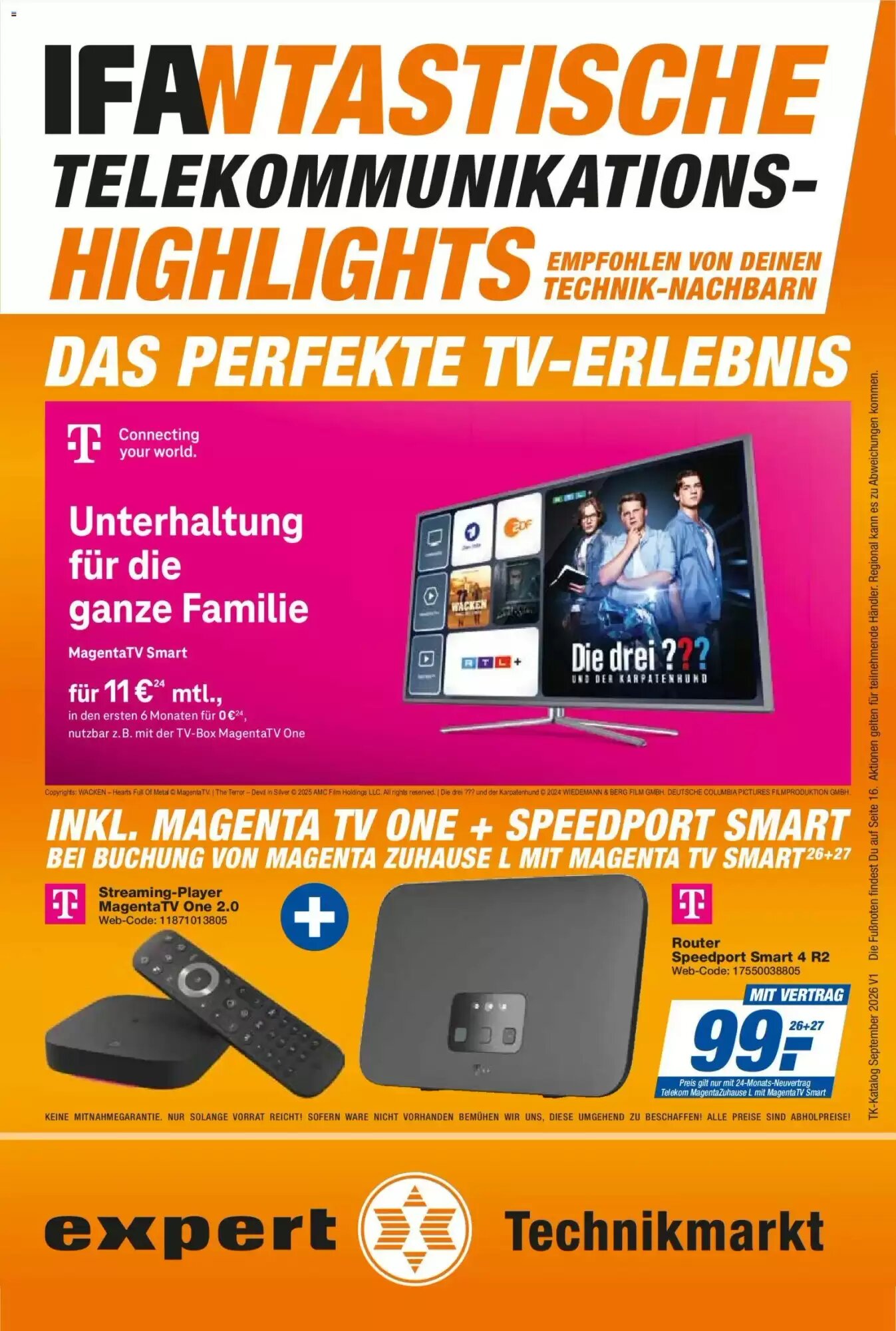 Expert Prospekt (ab 01.09.2026) zum Blättern - Seite 1
