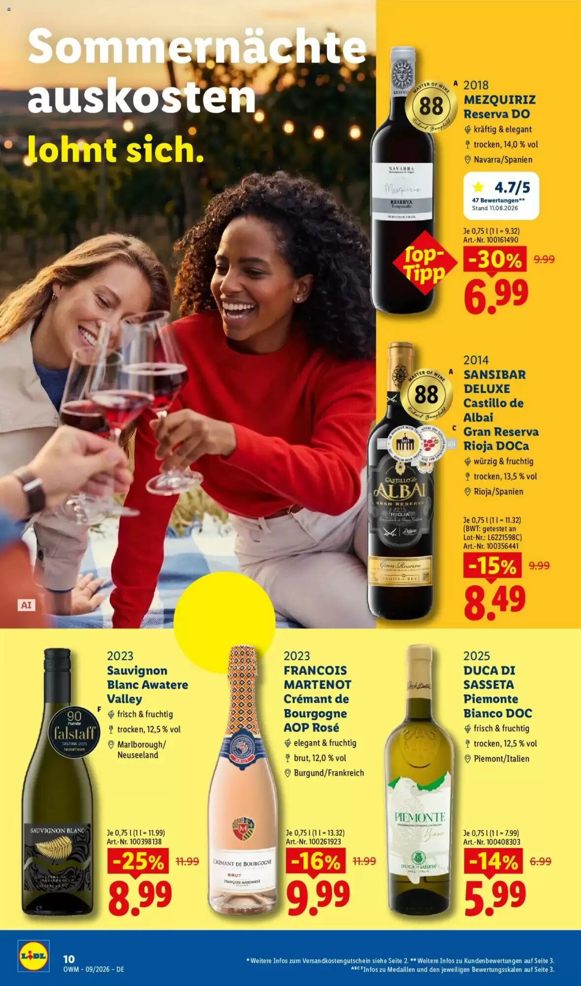 Lidl Prospekt (ab 01.09.2026) zum Blättern - Seite 10