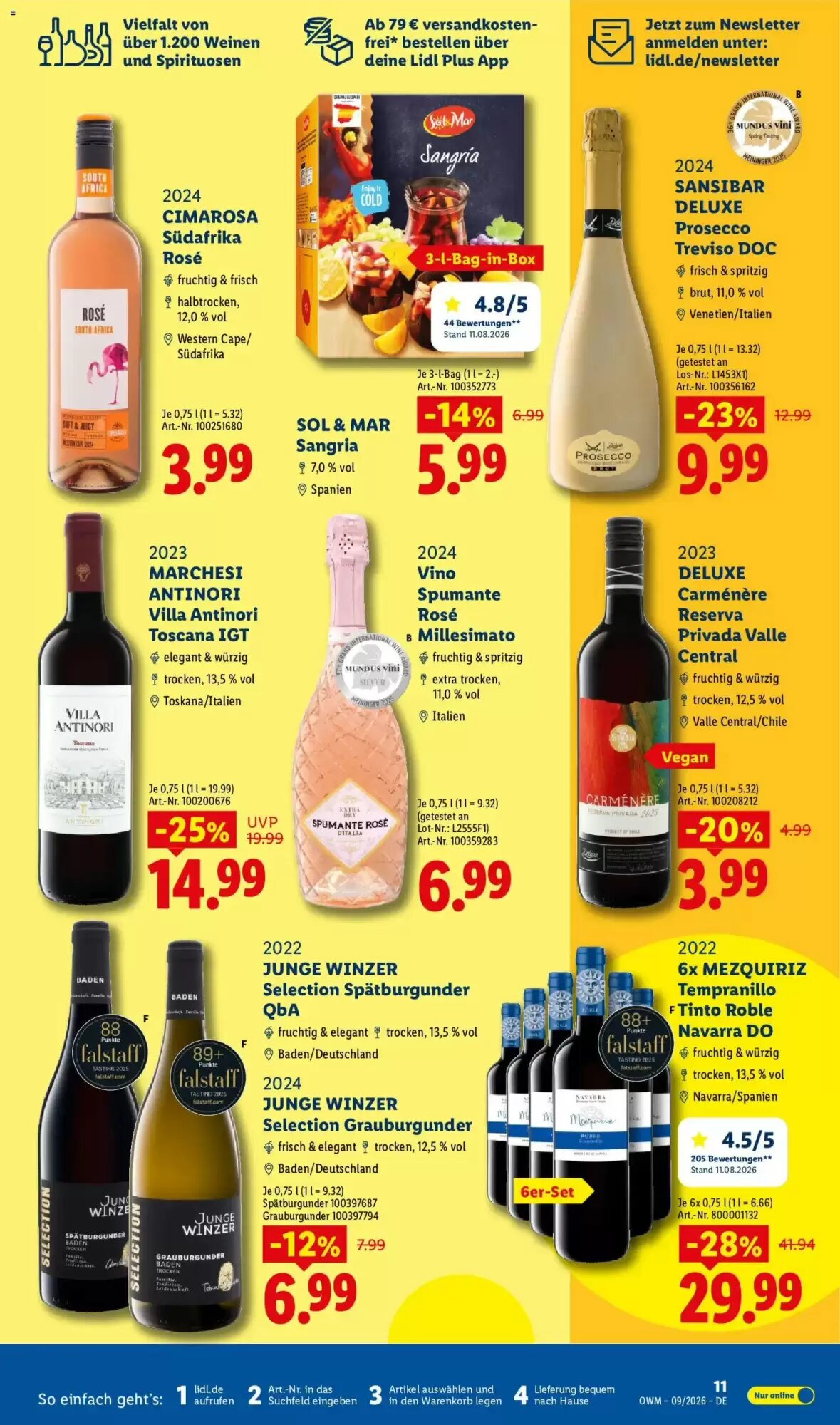 Lidl Prospekt (ab 01.09.2026) zum Blättern - Seite 11