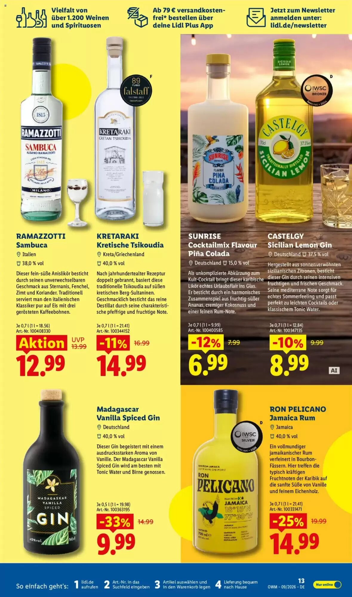 Lidl Prospekt (ab 01.09.2026) zum Blättern - Seite 13