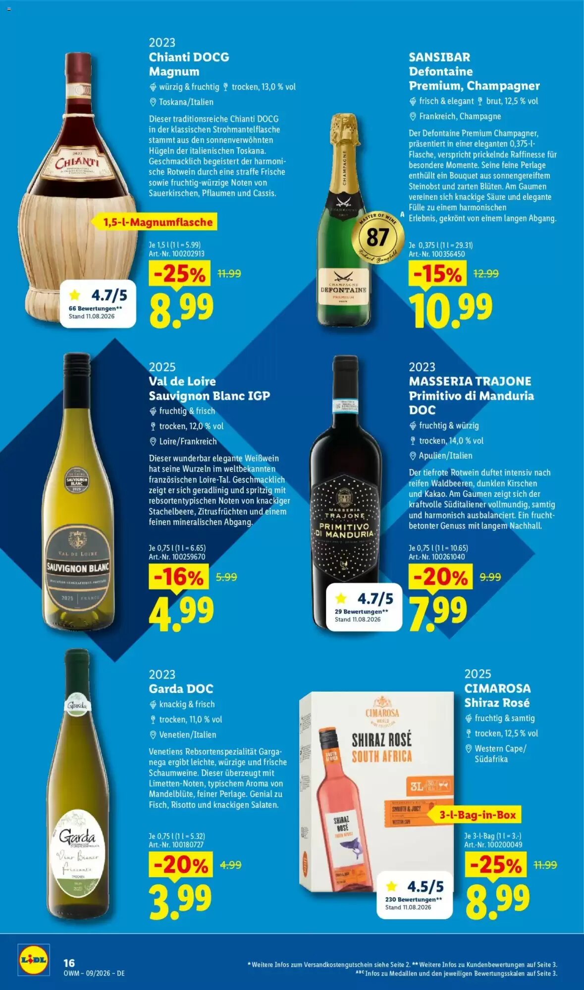 Lidl Prospekt (ab 01.09.2026) zum Blättern - Seite 16