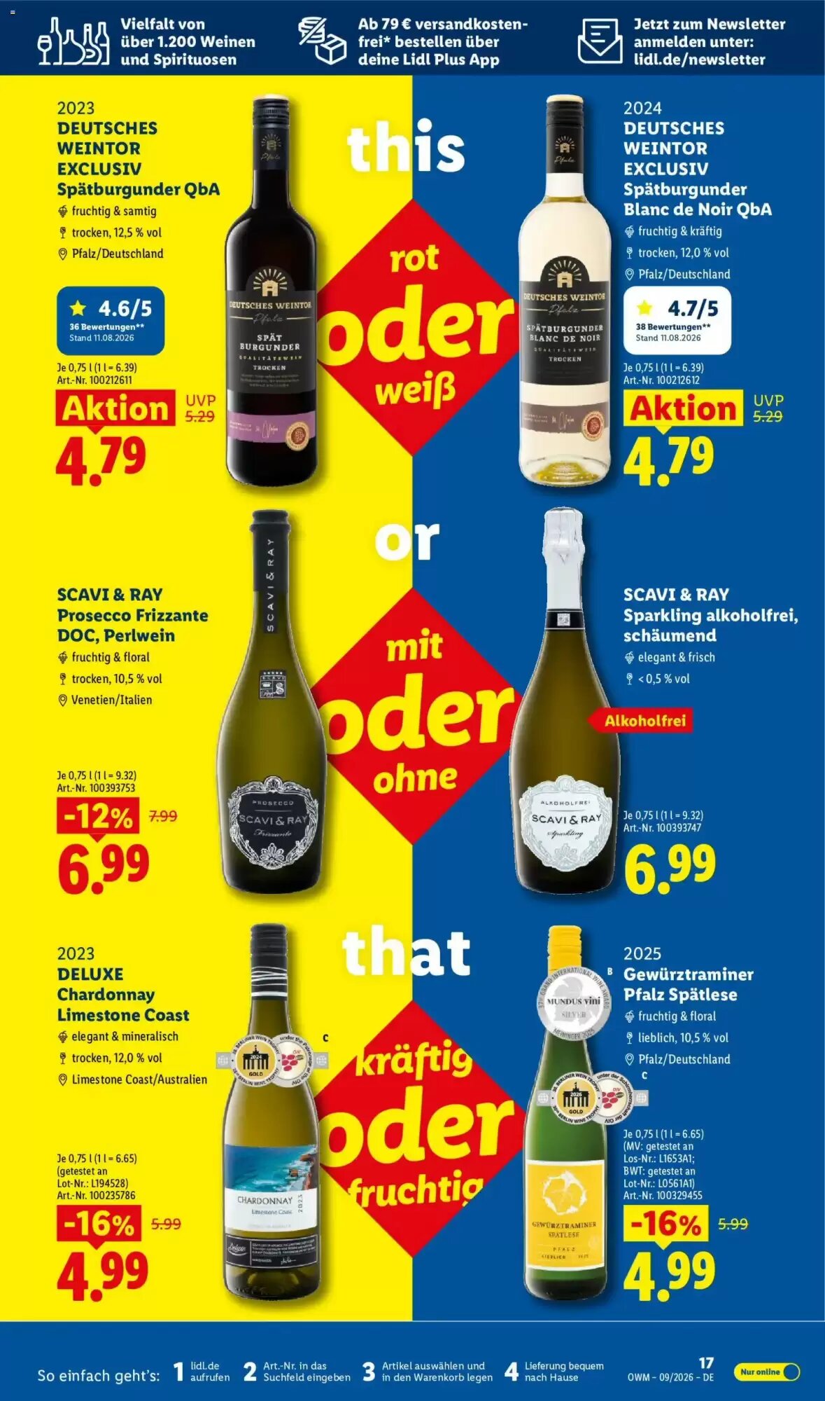 Lidl Prospekt (ab 01.09.2026) zum Blättern - Seite 17